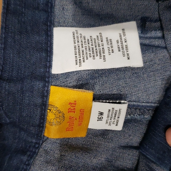 Ruby Rd jeans - Picture 3 of 4